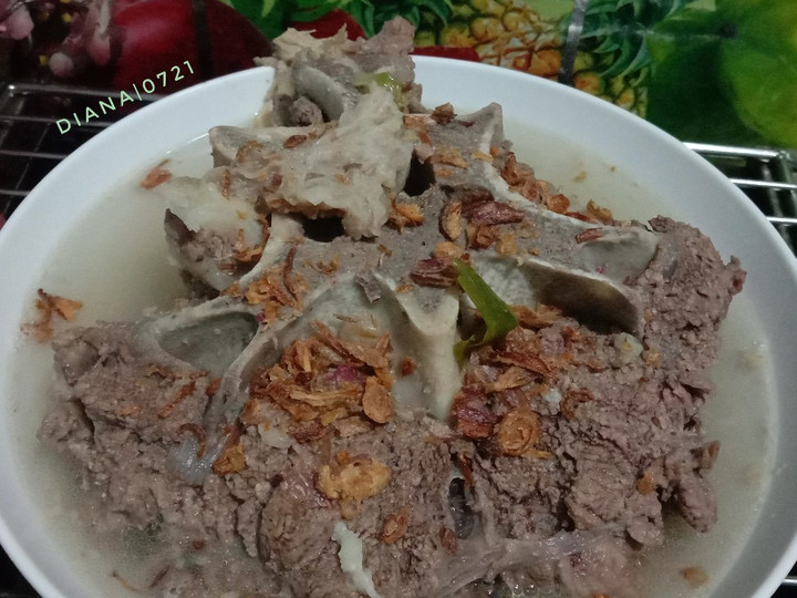 Resep Sop Buntut Simple, Menggugah Selera