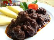 Gambar rendang hitam