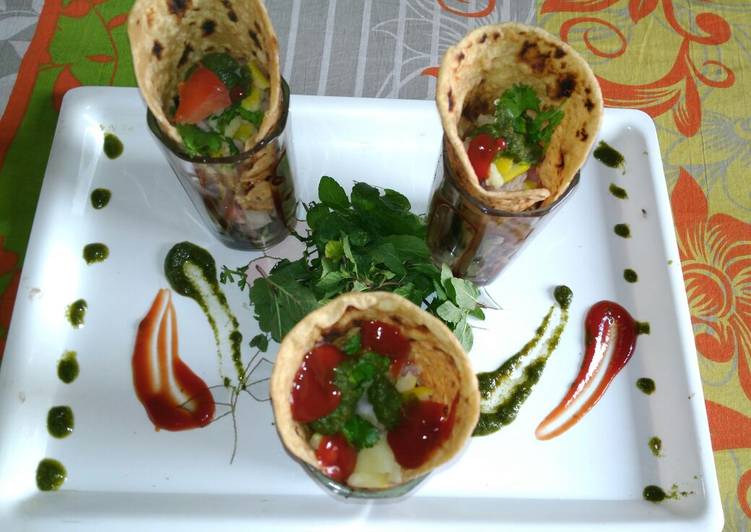 Steps to Prepare Quick Paratha roll