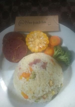 Foto resep 6•°Butter Rice Vegetable