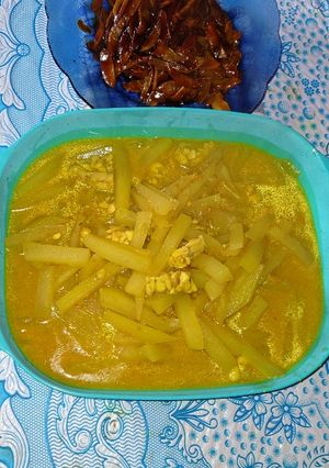 Foto resep Pepaya muda kuah kuning
