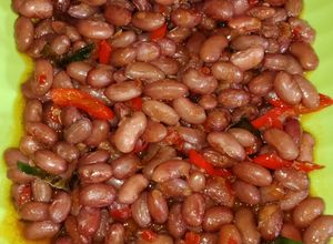 Foto resep Tumis kacang merah simple