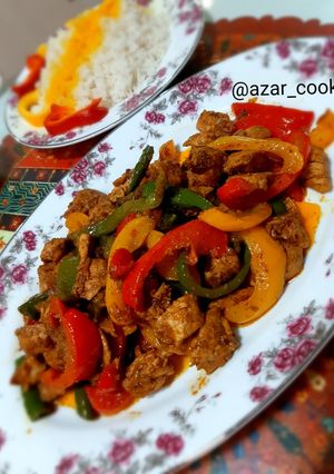 عکسی از دستور فاجیتا مرغ