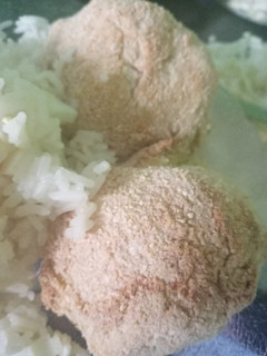 Una foto de Bombas de papa rellenas de carne picada