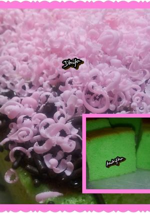 Foto resep Ogura pandan cake