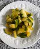 Pepino encurtido con limón al estilo Japón (キュウリの浅漬け)