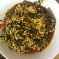 A picture of Egusi Soup.