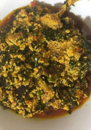 A picture of Egusi Soup.