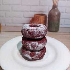 Kuih keria ubi ungu-レシピのメイン写真