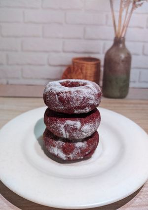 Foto resep Kuih keria ubi ungu