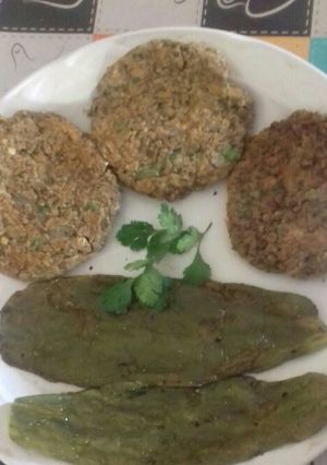 Una foto de Tortitas de lentejas