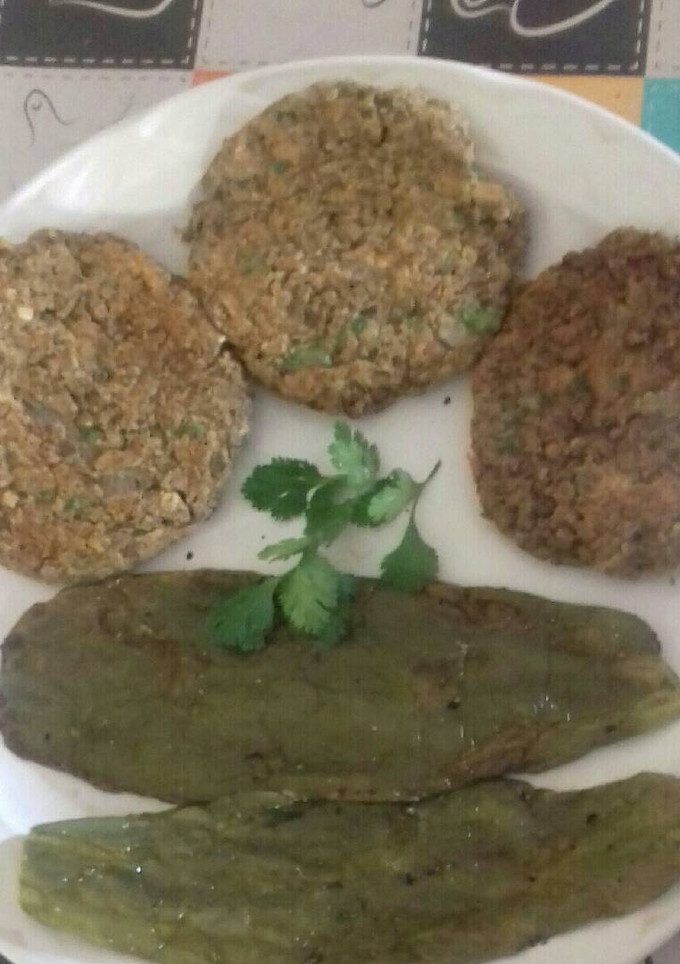 Una foto de Tortitas de lentejas