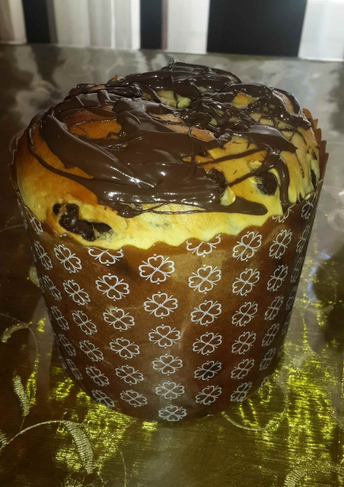 Una foto de Pan dulce con chips de chocolate😉