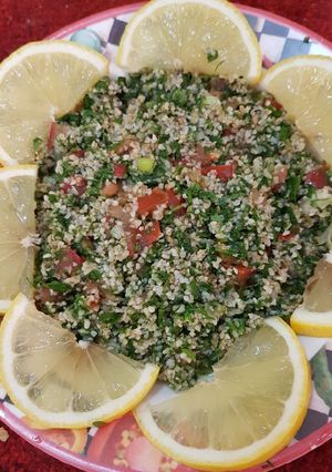 صورة لوصفة تبولة بعصير المورينزي