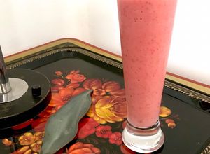 Una foto de Fresa colada