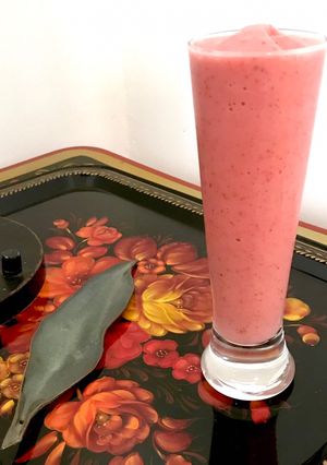 Una foto de Fresa colada