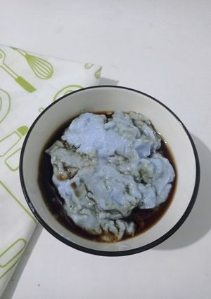 Foto resep Bubur Sumsum Bunga Telang