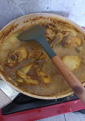Foto resep Ayam Ungkep Bumbu Kuning