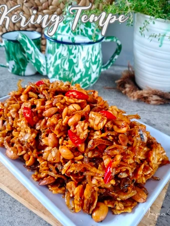 Cara Mudah Membikin Resep Kering tempe manis yang Bikin Ngiler Anti Ribet, Uenak Banget