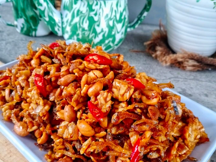 Cara Mudah Membikin Resep Kering tempe manis yang Bikin Ngiler Anti Ribet, Uenak Banget