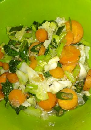 Foto resep Sayur cap cay segar tanpa jagung hemat bahan