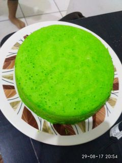 Foto resep Bolu Pandan lembut