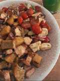 Salada de Polvo e Batata Doce