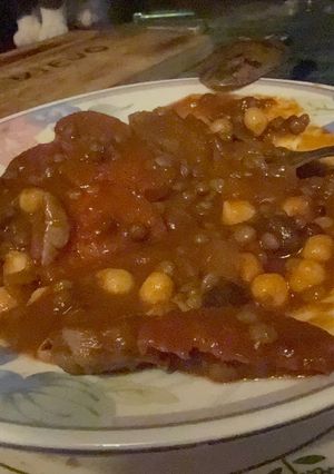 Una foto de Guiso de lentejas