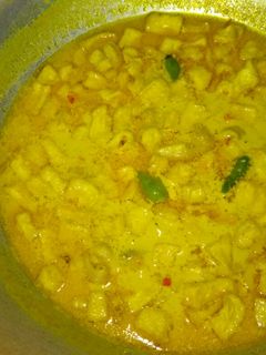 Foto resep Tahu telur kuah santan sederhana