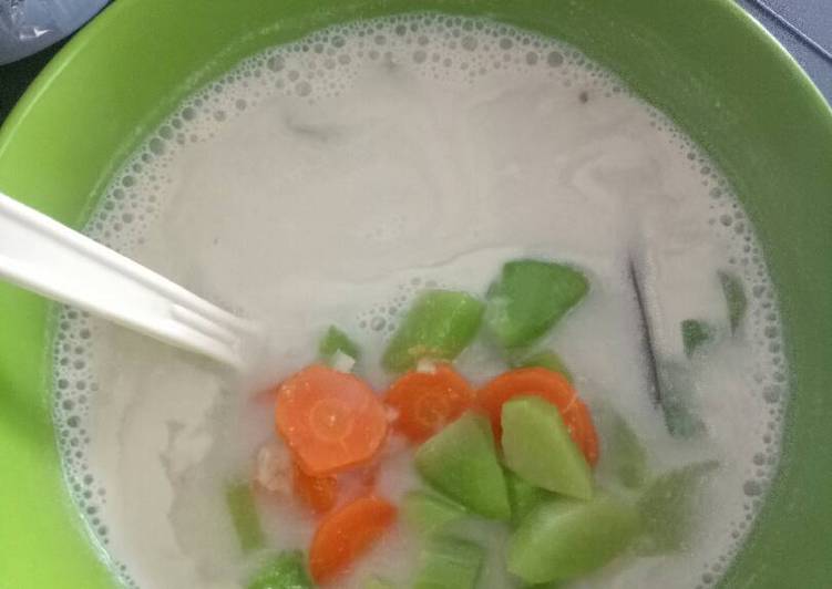 Resep Sayur bobor labu dan wortel yang Lezat Sekali