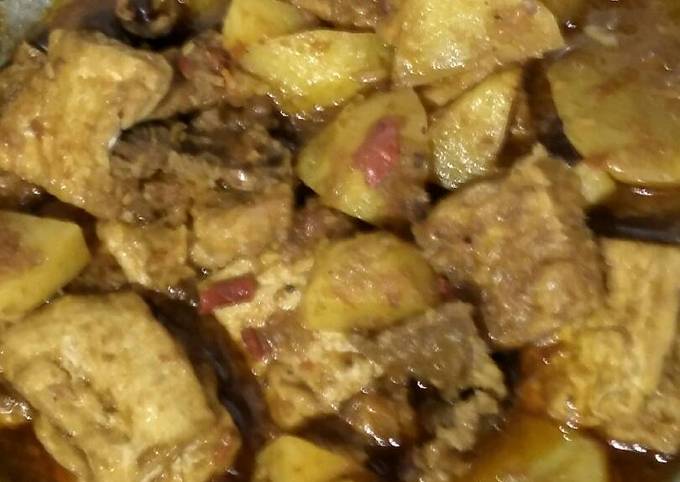 Cara mudah membuat Krengsengan Daging dijamin enak