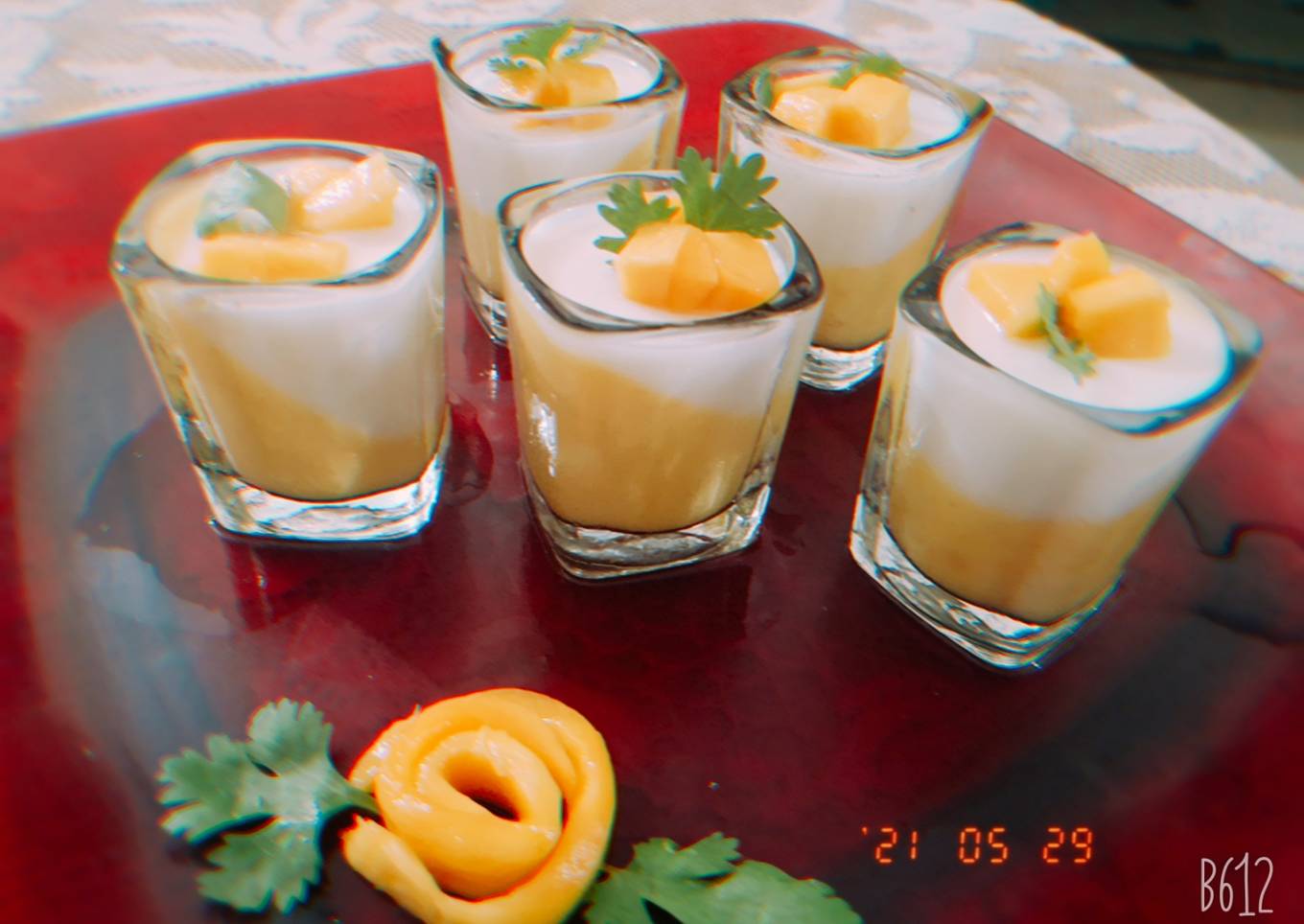 Mango Panna cotta 🥭