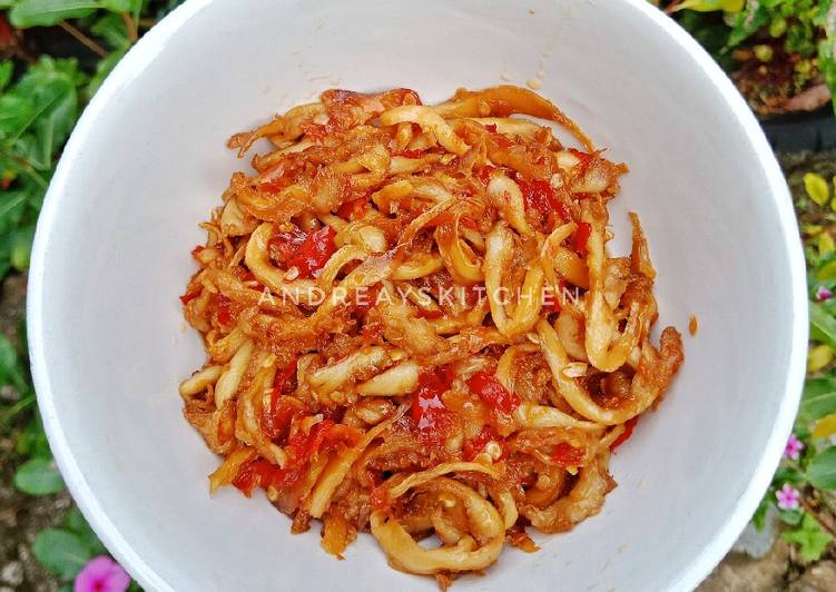 Bahan Jamur Gongso | Resep Membuat Jamur Gongso Yang Sedap