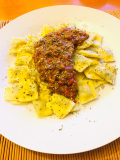 Una foto de Salsa de proteína de soya para ravioles o cualquier pasta
