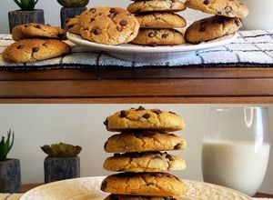 Foto de Cookies com Gotas de Chocolate - Ju na Cozinha