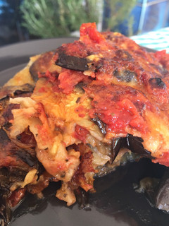 Una foto de Lasagna de berenjenas