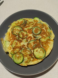 Una foto de Tortilla de calabacín light