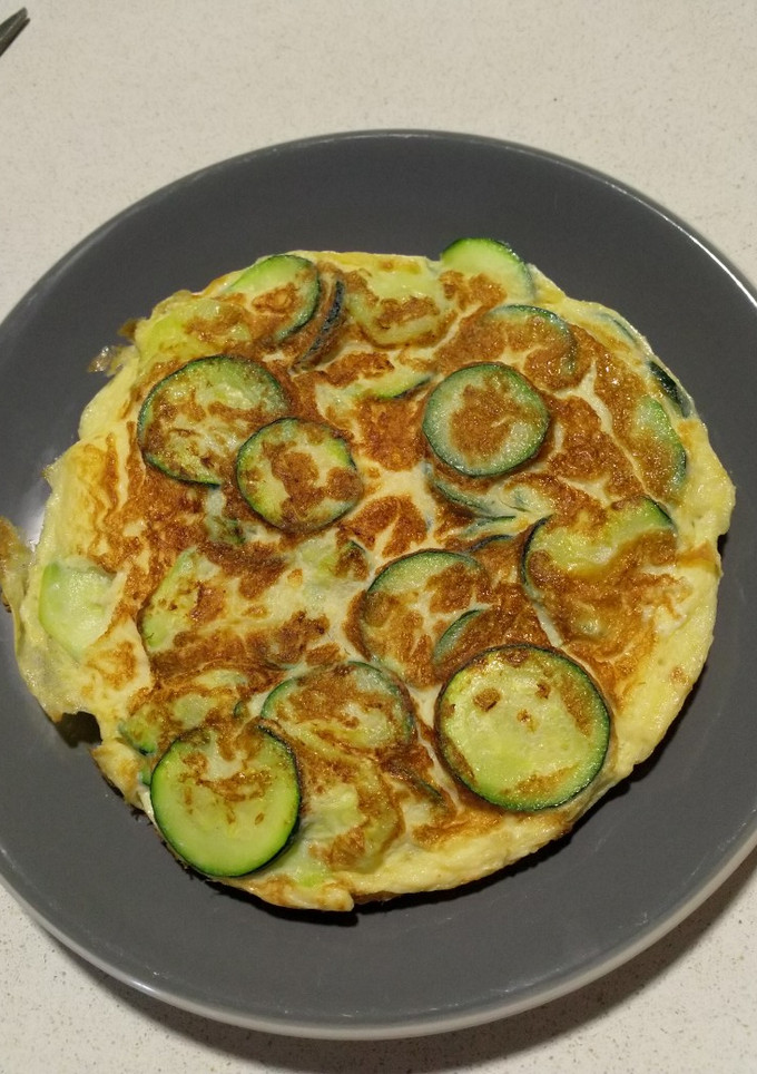 Una foto de Tortilla de calabacín light