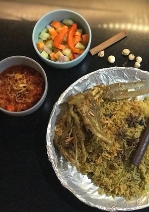 Foto resep Nasi Kebuli atau nasi mandhi