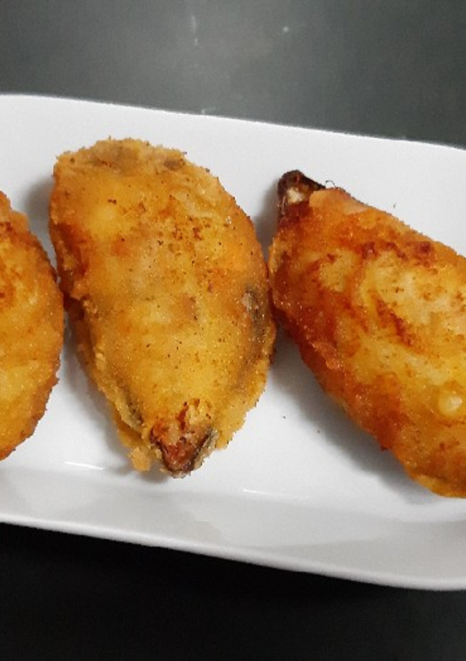 Una foto de Mejillones tigre o mejillones rellenos