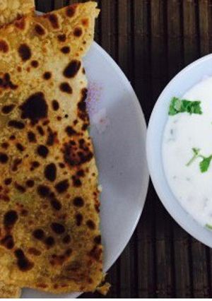 A picture of Aloo Paratha.