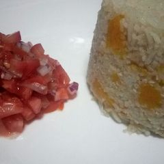 A picture of Butternut pilaf.