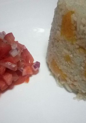 A picture of Butternut pilaf.