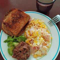 Una foto de Desayuno proteico