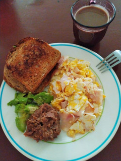Una foto de Desayuno proteico