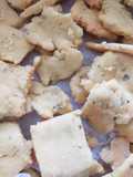 Crackers di riso e ceci
