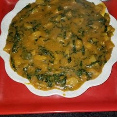 A picture of Plantain porriage.