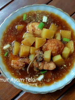 Foto resep Semur Ayam Telur