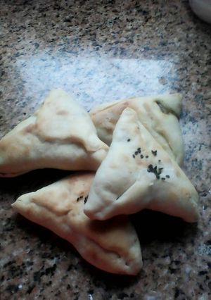 صورة لوصفة معجنات سبانخ ودجاج بالسماق