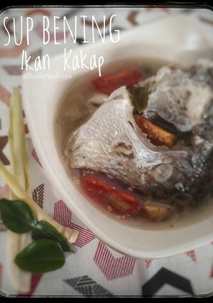 Foto resep Sup Bening Ikan Kakap
